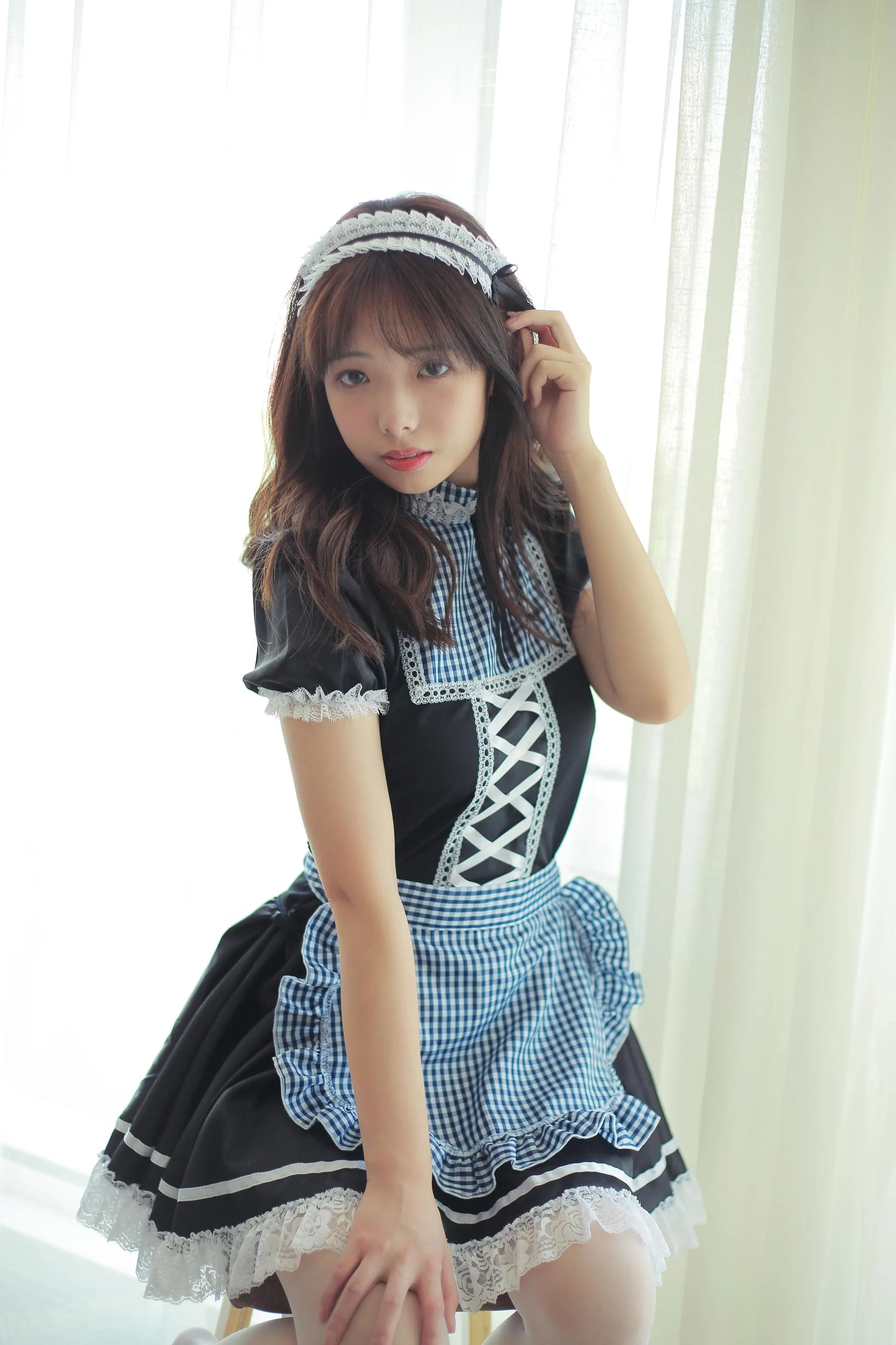 NO.2 雯妹不讲道理-女仆写真 [17P]插图8